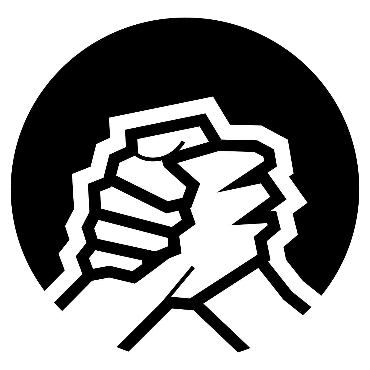 Icon of two hands clasped.